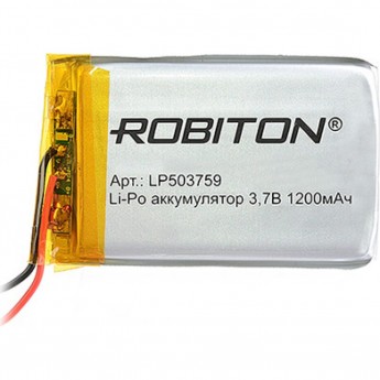 Аккумулятор ROBITON LP503759 Аккумулятор ROBITON LP503759
