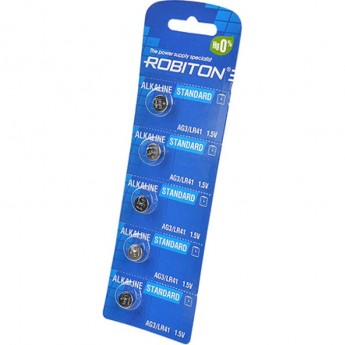 Элемент питания ROBITON R-AG3-0-BL5 Элемент питания ROBITON R-AG3-0-BL5
